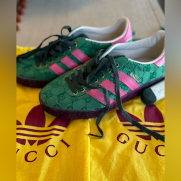 Adidas x Gucci Limited Edition Gazelles - Picture 5 of 9